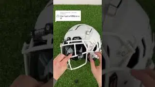 How To install A Nxtrnd VZR2 Visor On A Schutt F7 #shorts