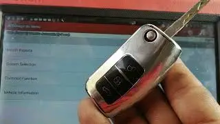 test t&eacute;l&eacute;commande centralis&eacute;e Ford Fiesta 2016 diagnostic launch x431