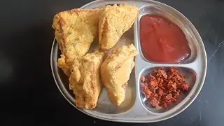 Bread pakora / Bread patties Recipe/ street food Recipe/ samruddhi recipes/ # #shorts/ #viralshorts 