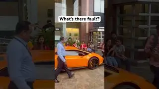 Lamborghini at Bangalore&rsquo;s most expensive shopping mall! #lamborghini