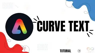 How to curve text in Adobe Express