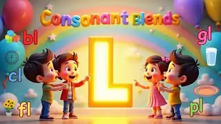 Consonant Blends &ndash; Letter L | Learn L-Blends Words for Kids | Fun Phonics Video