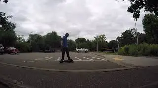 2nd Time on The Leif eSnowboard