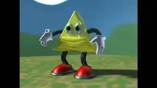 Dancing Triangle Pumped Up Kicks Tongo (60 FPS HD Version)