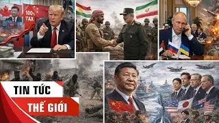 TIN NÓNG 24H – THỜI SỰ QUỐC TẾ: TOÀN CẢNH XUNG ĐỘT: MỸ – IRAN – ISRAEL – VENEZUELA