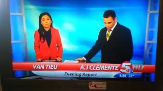News Anchor Fired - First Day On The Job