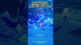 THIS IS WHAT NAHIDA TRIPLE ELECTRO GETS YOU