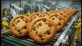 How Cookies Go From Dough to Packaging Inside a Mega Factory...