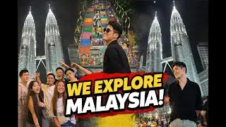 Malaysia Travel Vlog 🇲🇾 | Exploring Kuala Lumpur, Batu Caves & City Nights