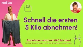Schnell mal 5 kg in 1 Monat abnehmen. Mit diesen Tipps für Frauen ü40 gelingt das sogar nachhaltig!