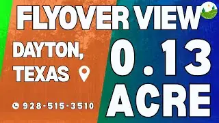 Fly Over - 0.13  acre land for sale in Dayton, Texas [003620-000042-041]