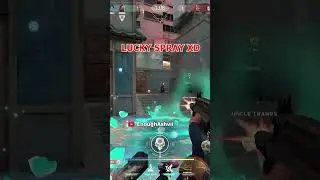 LUCKY SPRAY XD#gamers #viral #valorantclips #viralvideo #valorant #feedshorts #foryou #desi #fun