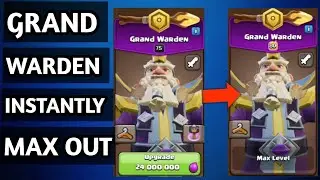 Let's Max out Grand Warden instantly clash of clans #coc #cocupdate #games #th18 #gaming #cocheroes 