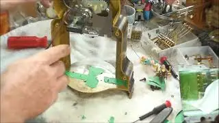 Swinging Boy and Girl Master Crafters Clock