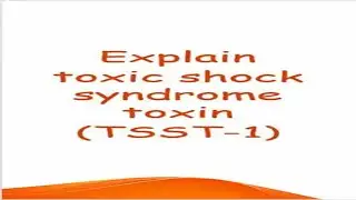 Toxic Shock Syndrome Toxin - TSST 1 #shorts  #shortsfeed  #microbiology #usmle😷🦠💉🤒🩺🏥☠🤮🤢⚕🧫🤧☣⚰🧑🏽&zwj;⚕️🛡️