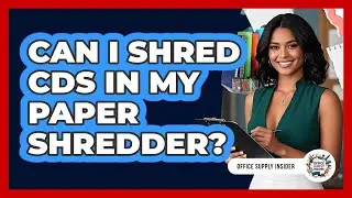 Can I Shred CDs In My Paper Shredder?