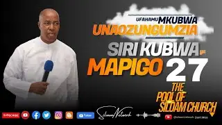#SIRI YA MAPIGO 27 @sautiyaagizo #subscribe @siloamnetwork #gospel #trending