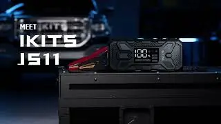 IKITS Jump Starter Box 2000 Amp 20000mAh Car Starter for up to 8.5L Gas and 6L Diesel Engines
