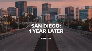 Drone view: San Diego on year later