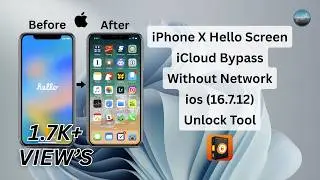 iPhone X iCloud Bypass Without Network | Hello Screen ios (16..7.12) latest 2025 | PhonePoint Pro