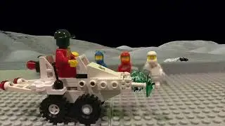 Lego King of the Hill intro stop motion spaceman