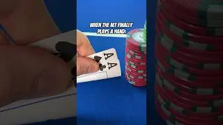 Bro ONLY plays aces 😭😂 #fyp #comedy #poker #pokerstars #pokeronline #gambling #casino #sethypoker