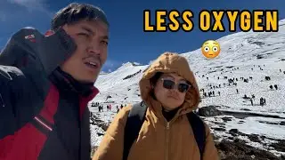 We Couldn’t Breathe at Zero Point 😵 | North Sikkim Ride |