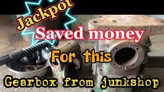 WE SAVED MONEY FROM RESTORING SCRAP GEARBOX PART 1 #restoring #gearbox #scrap #save #wee #how #from