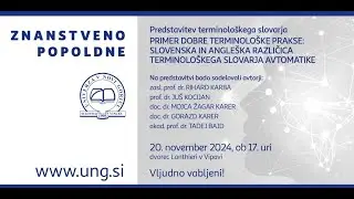 Primer dobre terminološke prakse: slovenska in angleška različica Terminološkega slovarja avtomatike
