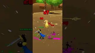 Xiphos vs Golden Spearton fight | Stick War Legacy #stickwar3 #short