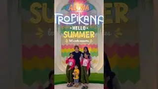 #shortsvideo SUMMER FUN AT WATERPARK! 💦💙🩵✨ #tropikana #waterpark