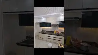 before after kitchen design #trendingshorts #acrylickitchen