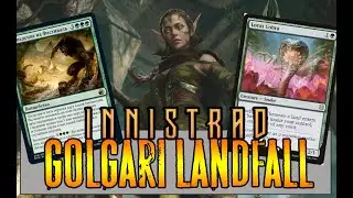 Anti Meta Golgari LANDFALL в Стандарте! MTG Arena Innistrad Standard DECK Guide!