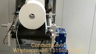JRT Jumbo Toilet Paper Roll Cutting Machine whatsapp:+86-15159281187