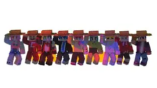 ĐIỆU NHẢY ALOK CỰC CUỐN C&Ugrave;NG VỚI ANH EM YOUTUBER MINECRAFT
