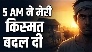 The Power of 5 AM | सुबह 5 बजे उठने की ताक़त जो ज़िंदगी बदल दे | Hindi Motivational Story