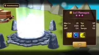 Summoner War - Opening - 16 Mystic Scrolls - 1 light & dark scroll -NICE MONSTER
