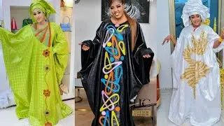 Chic Styles vestimentaires africains Bazin Boubou tendance/ Bazin Richie bubu styles