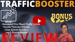 TRAFFIC BOOSTER REVIEW✌️ DEMO🛑AUTOMATED FREE BUYER TRAFFIC SECRET🛑+ BONUSES✌️TRAFFIC BOOSTER REVIEW