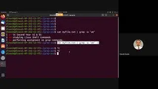 Linux | Shell Program - To find a word in the file