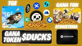 &iexcl;NUEVO Airdrop DUCKS Revolucionario! Farmea $DUCKS Asociacion con Gate.io, Bybit y M&aacute;s | TGE Pronto🦆