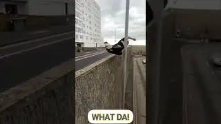 NICE MOVE! #dope #cool #move #tricks #stunt #amazing #unbelievable #talent #pole #slide #unique