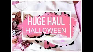 HUGE Pink Halloween Haul 🎃 Temu