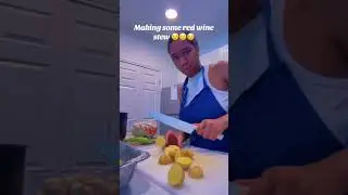 Готовлю рагу из красного вина #fypシ