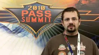 Michael Esposita at SQLPASS