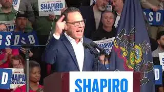 Governor Shapiro speaks live in Philadelphia, launching his reelection campaign