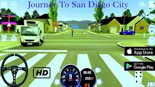 Journey To San Diego - Old Car Driving - New Update - Driving School Classics - 720p HD 60 FPS