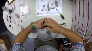 Assembly of X-Winder 2.0 Left Mandrel Post