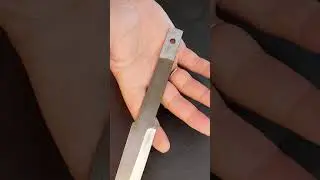 Снимаю рукоять с клинка ножа Урман