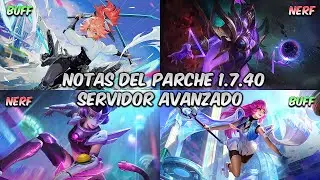 Notas del parche 1.7.40 Servidor Avanzado | Buff Fanny Mathilda | Nerf Wanwan Yve | Mobile Legends